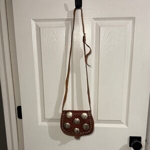 Western Leather Saddle Bag